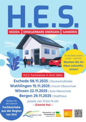 Plakat Fachmesse H.E.S