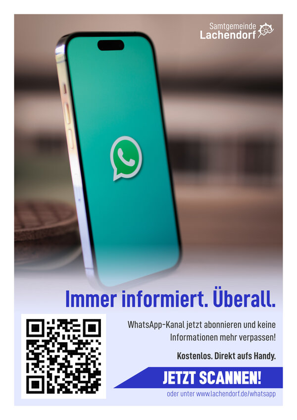 Bild vergr&ouml;&szlig;ern: Poster - WhatsApp-Kanal