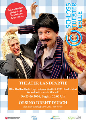 Plakat Landpartie 2026 - Lachendorf - Orsino dreht durch