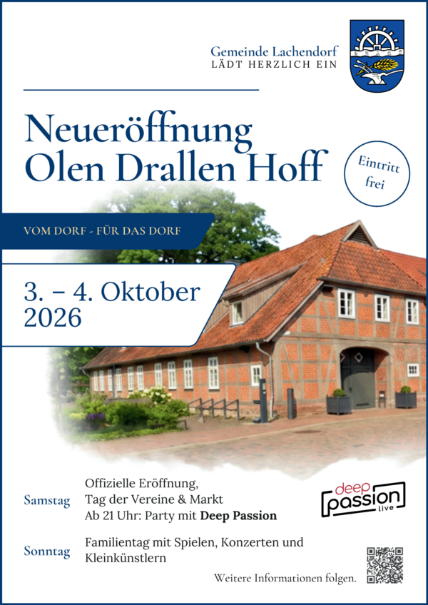 Bild vergr&ouml;&szlig;ern: Neueröffnung ODH - Einladung